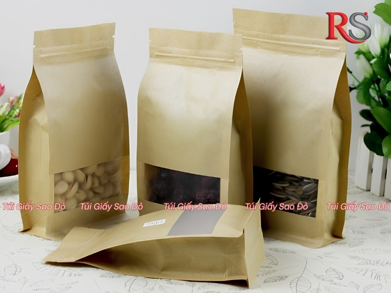 Bao bì ghép với giấy Kraft
