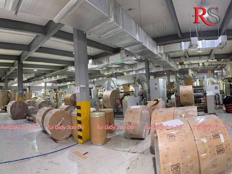 Công nghệ in túi giấy tại Sao Đỏ