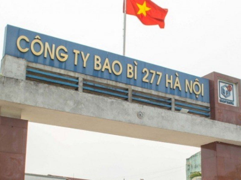 C&ocirc;ng ty CP Bao b&igrave; 277 H&agrave; Nội