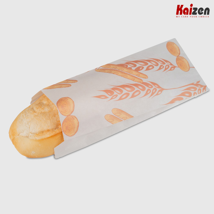 Túi bánh mì in bông lúa mạch