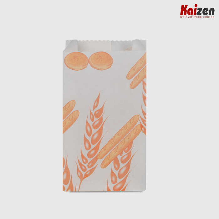 Túi bánh mì in bông lúa mạch