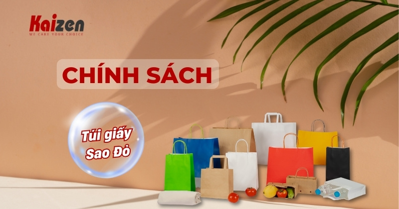 Ch&iacute;nh s&aacute;ch t&uacute;i giấy Sao Đỏ