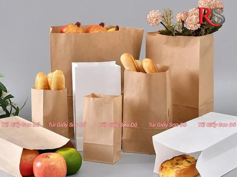 T&uacute;i đựng thực phẩm với đa dạng k&iacute;ch thước chắc chắn