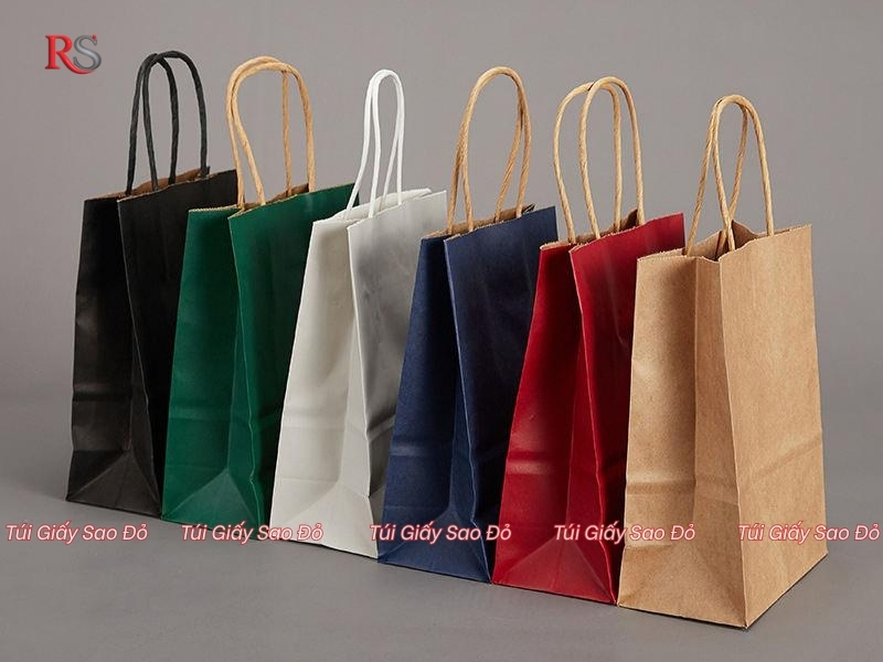 Túi giấy logo thương hiệu có thể in những nội dung gì?