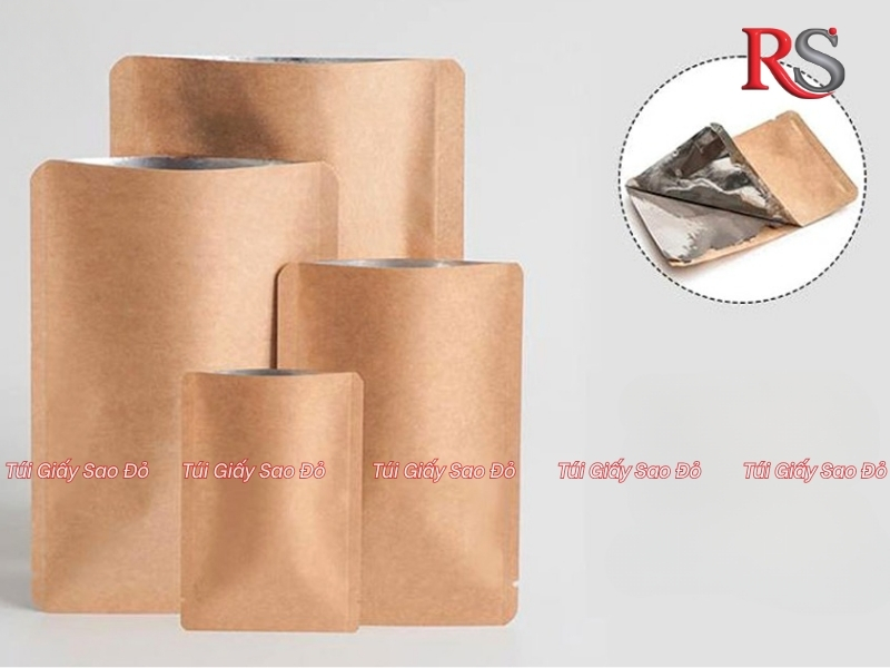 T&uacute;i giấy l&oacute;t nh&ocirc;m b&ecirc;n trong l&agrave; g&igrave;?