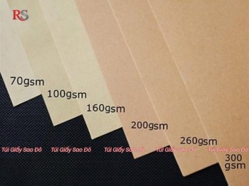 Định Lượng Giấy Kraft Là Gì? Cách Chọn Định Lượng Phù Hợp Khi Làm Túi Giấy