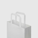 Quai túi dẹt trắng