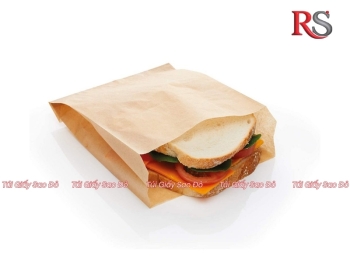 Túi giấy đựng bánh mì sandwich chất lượng, an toàn thực phẩm