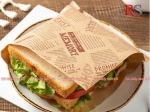 Túi giấy đựng bánh mì sandwich chất lượng, an toàn thực phẩm