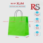 Túi kraft Xanh Lá quai nhiều màu