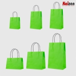Túi kraft Xanh Lá quai nhiều màu